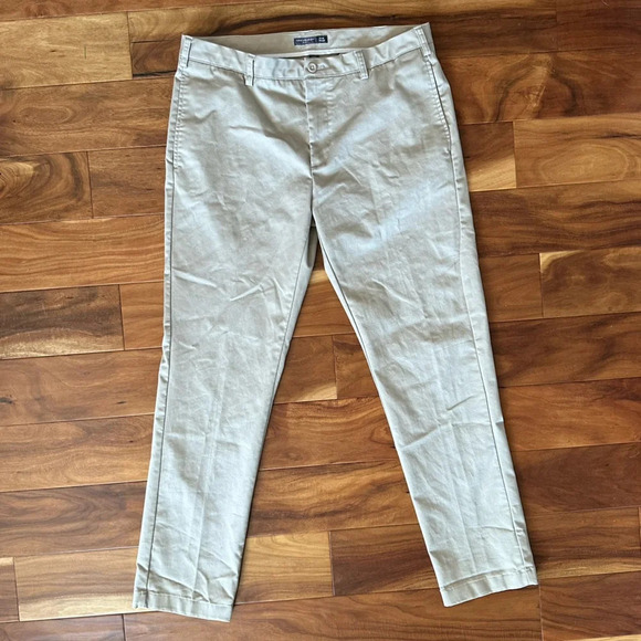 Van Heusen Flex Khaki Chinos Slim Fit size 36x32 - Picture 1 of 4